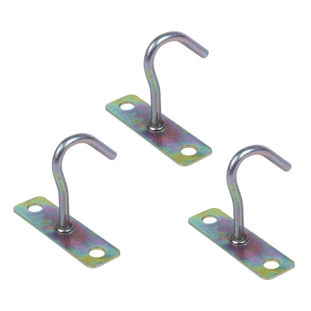 3X Fissaggio Ventilatori In Metallo J Rimorchio Forma per Soffitti MoI5H9