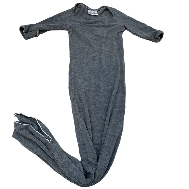 Mod Swad Bamboo Swaddle Sleeper Sack Sensory Baby Girl Boy Grey 14-19 Lbs Medium