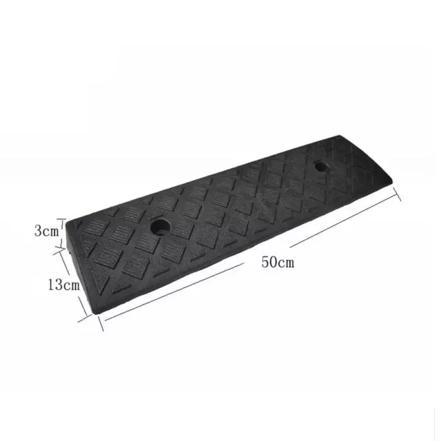 Random Auto Threshold Ramp Plastic Curb Ramp Anti Slip Threshold Ramp For Car