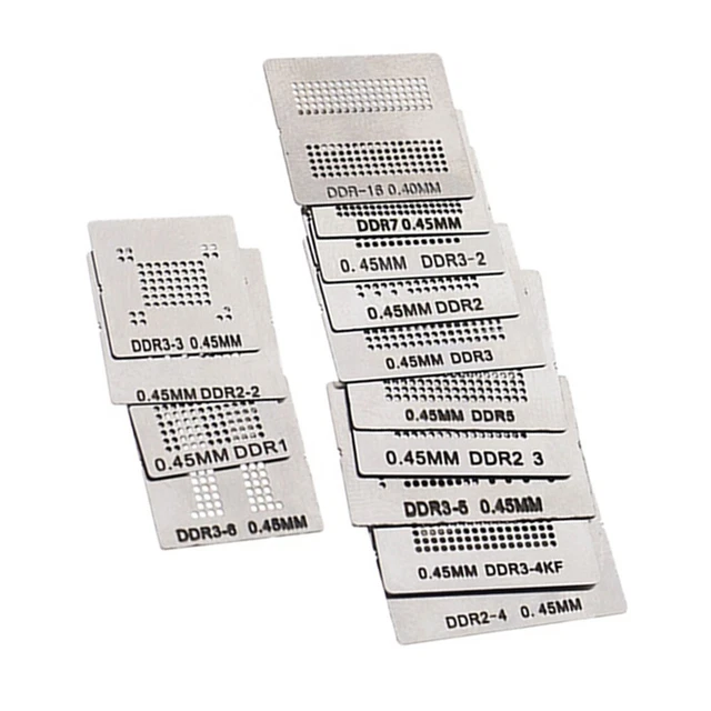Rebillage Station 14pcs Accessoires Bga Directement Chaleur Retravailler