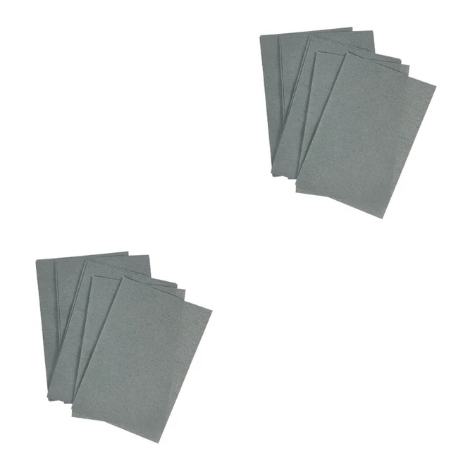 Papier Buvard Absorbant Huile Clean & Clear - Pack De 5, 10 Ou 20 - 60 Feuilles Chacun - Sans Alcool