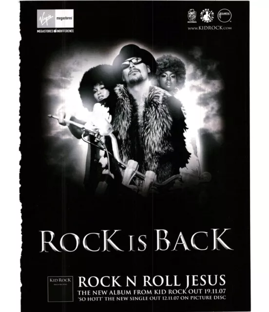 Ptp56 Magazine Advert 11X9" Kidrock : Rock N Roll Jesus Album