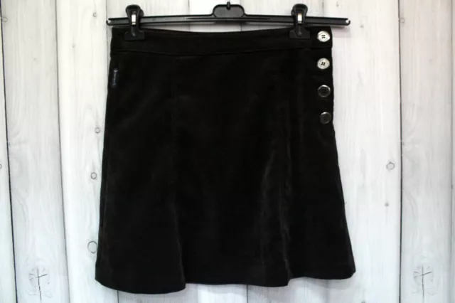 Gonna Armani Jeans Donna Taglia 40 Marrone Logo Minigonna Skirt Woman Italy