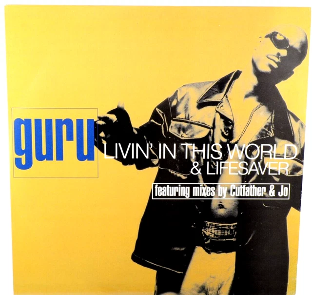 洋楽 GURU / LIVIN IN THIS WORLD & LIFESAVER Guru – Livin' In This World / Lifesaver – Vinyl (12