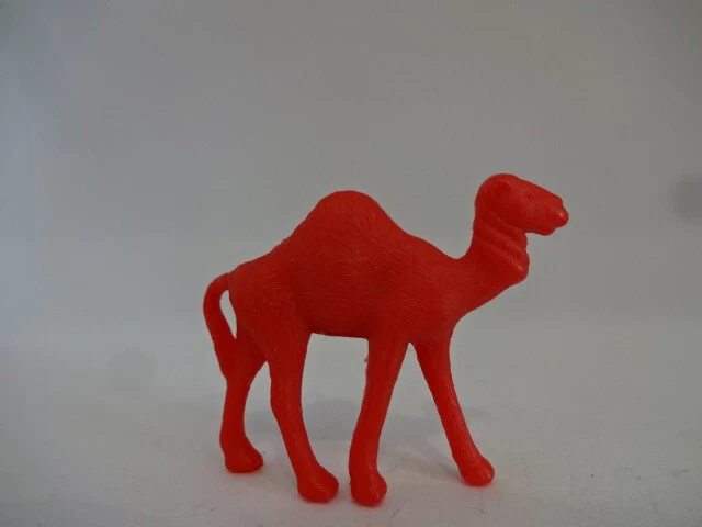 Vecchia figura ""Cammello / dromedario rosso - lunga circa 40 mm
