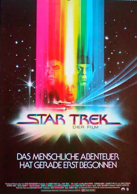 Star Trek - Der Film - William Shatner - Filmposter A3 29x42cm gerollt