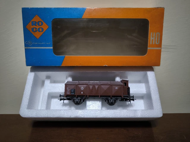 Wagon Couvert ROCO HO échelle 1/87 - Modèle OBB BahnExpress, époque IV, Neuf Sous Boîte