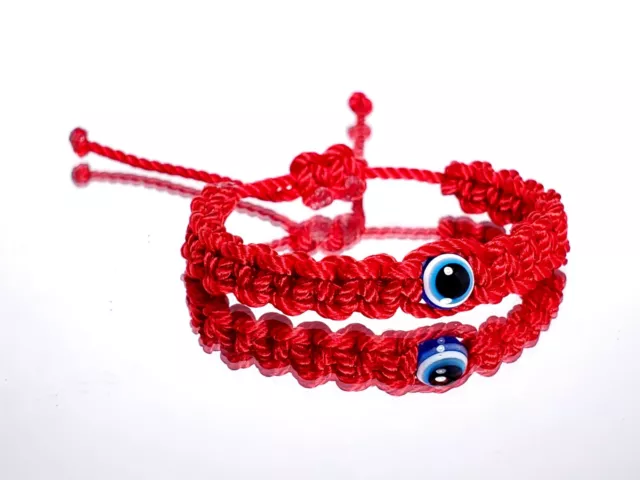 Baby evil eye bracelet, Newborn infants & small children red string bracelet
