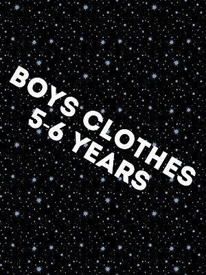Boys Clothes Build Make Your Own Bundle Job Lot Size 5-6 years Jeans T-Shirt