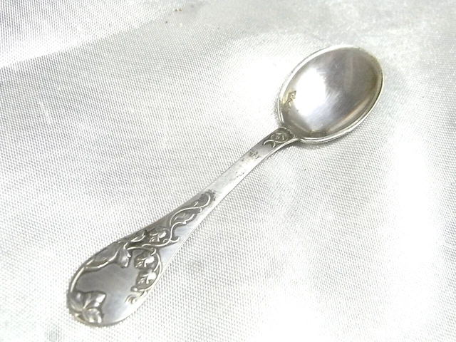 Ancienne cuillère à sauce, en argent massif, orfèvrerie DP - Vendu