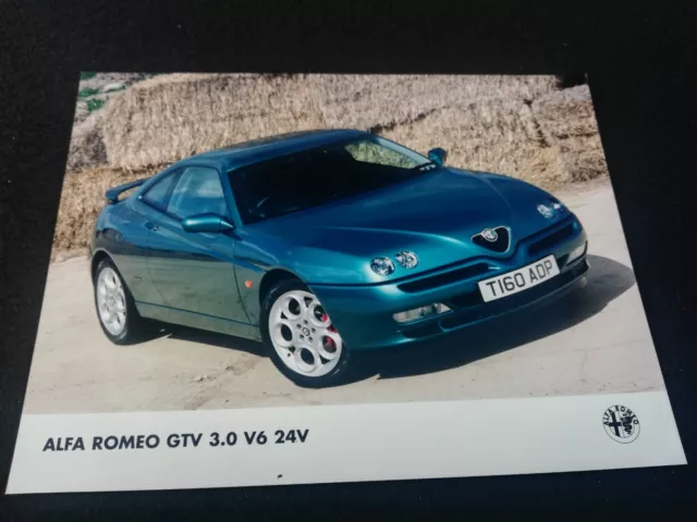 Alfa Romeo GTV 3.0 V6 24v Press Photo Medium format