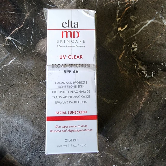 Elta MD UV Clear Broad-Spectrum SPF 46 Skincare Sunscreen 1.7 oz / 48 g 10/2025