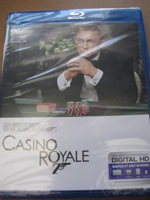 007 CASINO ROYALE [Blu-ray & *Digital HD Expired] Daniel Craig James ...