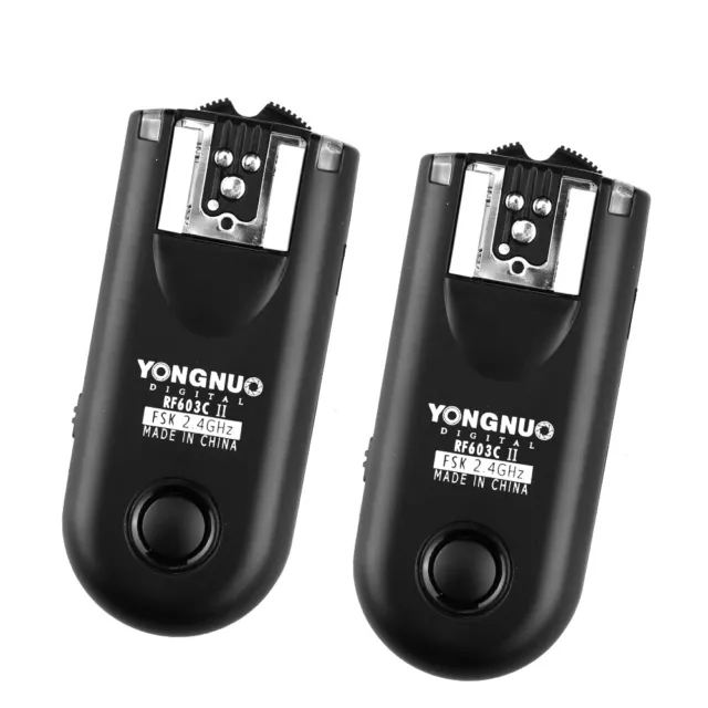 YONGNUO RF-603C II/C3 Wireless Flash Remote System for Canon