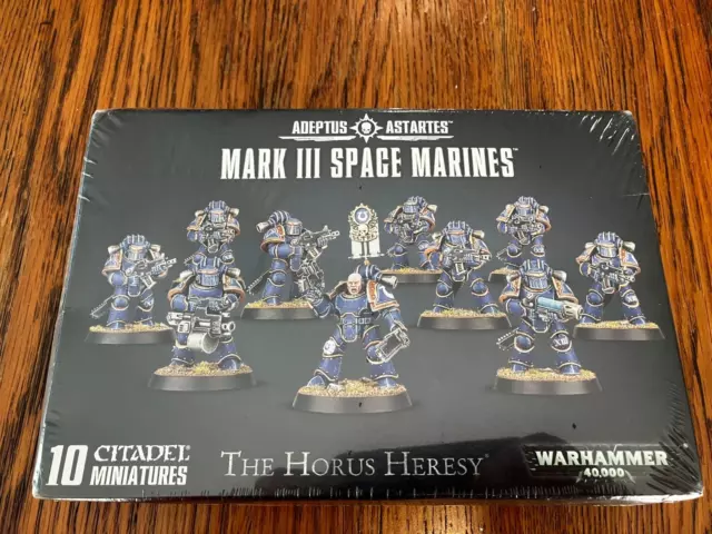 Games Workshop The Horus Heresy Warhammer 40K Mark III Space Marines Set