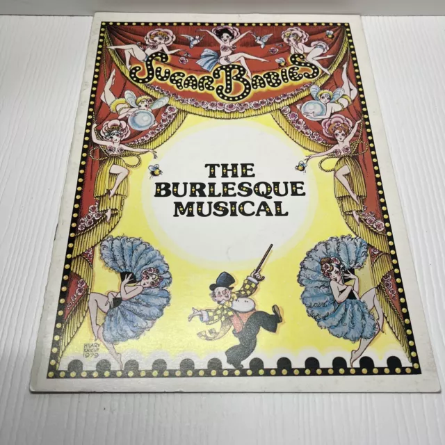 SUGAR BABIES Broadway theatre program THE BURLESQUE MUSICAL with Ann Miller 1979