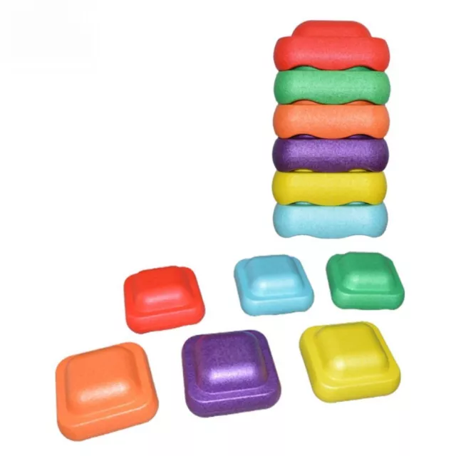 Promote Coordination Stepping Stones Foam Balance Blocks Outdoor Toy  Toddlers