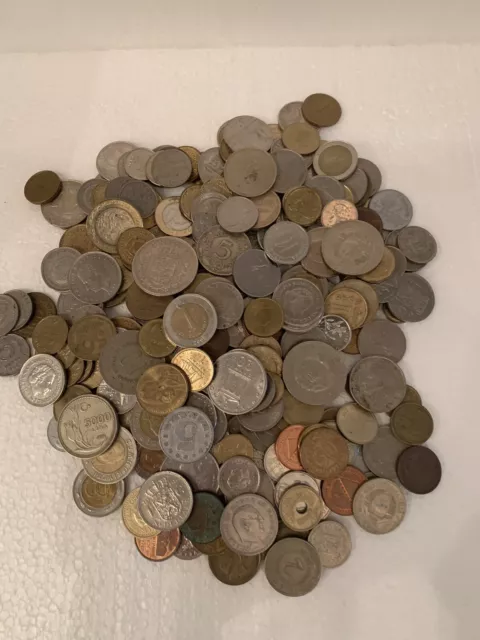 Münzen Konvolut aus Nachlass  ca. 1250 Gramm aus aller Welt