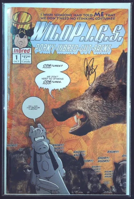 CEREBUS IN HELL PRESENTS: WILD P.I.G.S. One-Shot *Signed Edition* - New Bagged