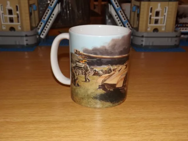 WW2 WWII 40s German Army Panther Tank Panzer Troops Russian Front Coffee Tea Mug