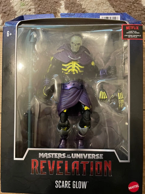 Masters Of The Universe Masterverse Revelation – Action Figure Scare Glow 18 Cm (versione Mattel Creations) Fosforescente