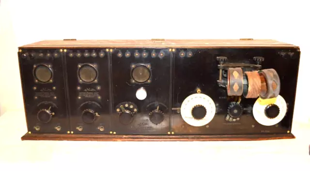 Beautiful 1921 Deforest Interpanel Model Mr-6 Radio Receiver