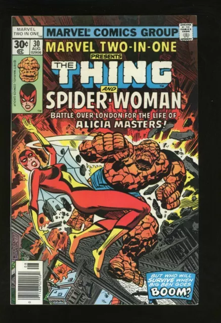 Marvel Two-In-One #30, VF 8.0, 2nd Full Appearance Spider-Woman