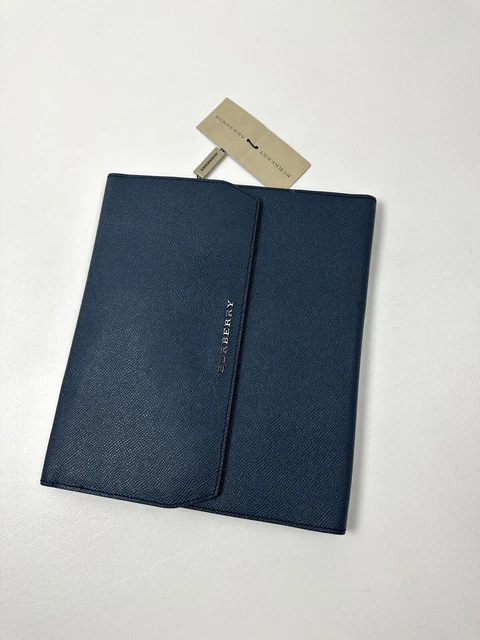 #272  BURBERRY Leather Tablet IPAD Sleeve  MSRP $650
