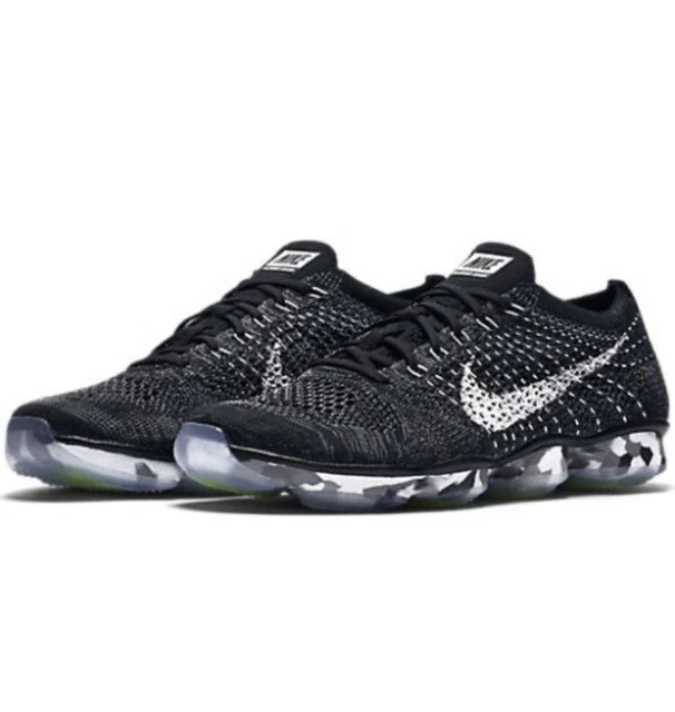 NIKE FLYKNIT ZOOM Agility 698616 004 Black White UK 3.5 EU 36.5 US