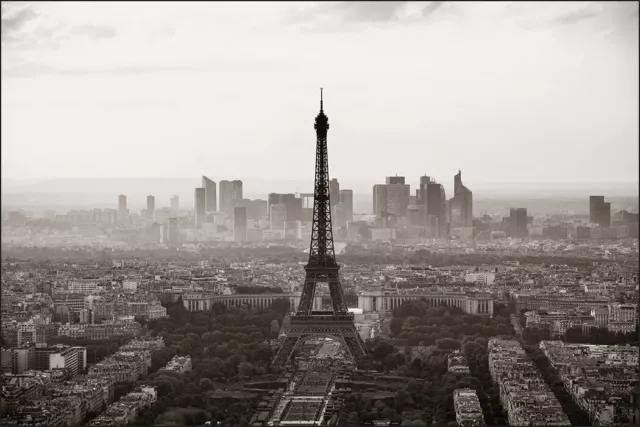 VINYL Fototapete XXL TAPETE Paris Eiffelturm 449
