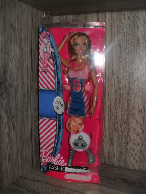 Muñeca Barbie Fashionista Summer articulada