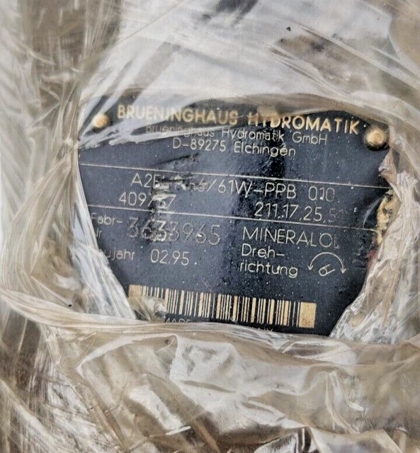 Brueninghaus A2FM Series A2FM 56/61W-PPB 010 Hydraulic Motor