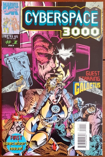 Cyberspace 3000 #1, Marvel Comics Uk, July 1993, Vf