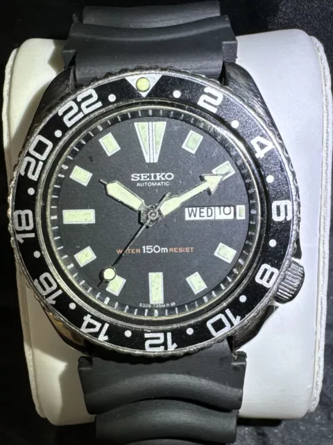 Seiko Diver 6309 729A Automatic Vintage   Working Seiko Watch Automatic Movement