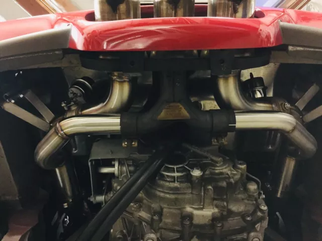 DTP Straight Pipe Exhaust for Ferrari 458 | Valved | Stainless Steel