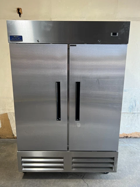 Arctic Air AR49 54" Two Solid Door Reach-In Refrigerator, 49.0 cu. ft.