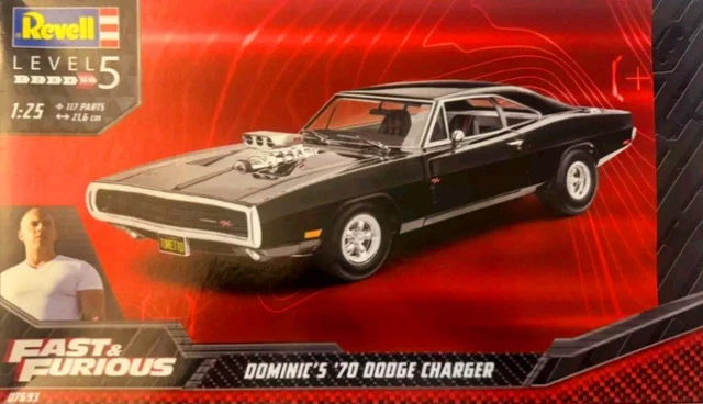 REVELL RARITÄT 07693 Fast&Furious Dominics 1970 Dodge Charger 1:25