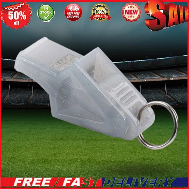 Referee Whistles Plastic Whistle for Referee Competition Training (Grey)