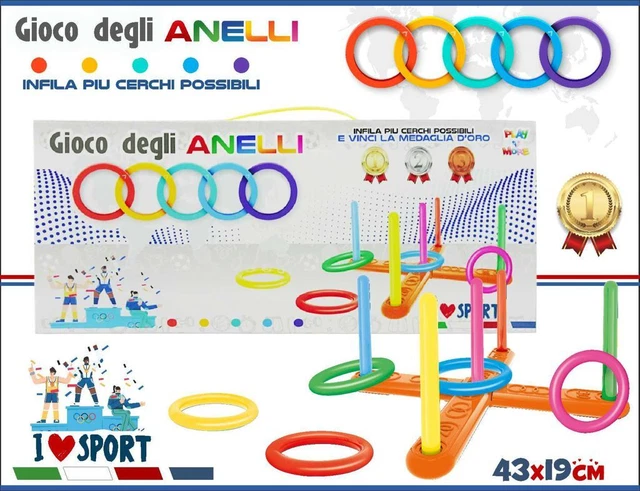 JEU DES ANNEAUX Jeu Jouet Enfants Sar EUR 35,87 - PicClick FR