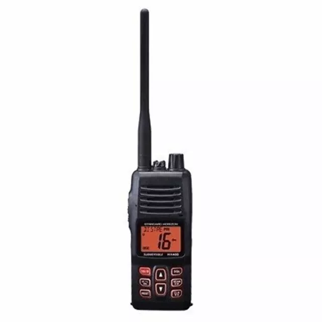 Standard Horizon Portátil Vhf Marina Radio Con Lmr Canales HX400