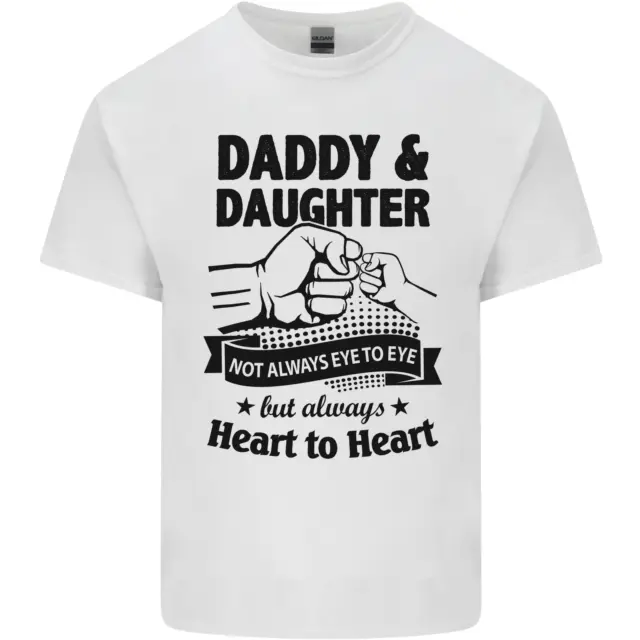 T-shirt top da uomo in cotone papà e figlia divertente festa del papà