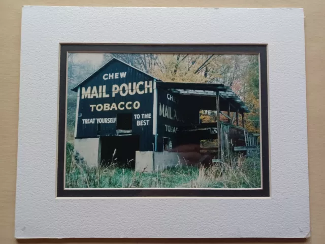 Mail Pouch Tobacco Barn Farm Wall Picture 8x10 Art Print 1996 Sedler Photography