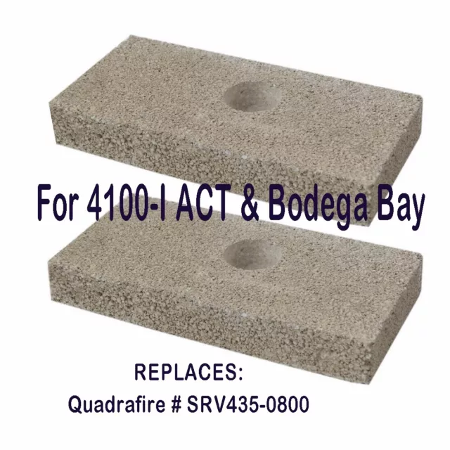 Quadra-Fire Pumice Brick 6 Pack (832-3040)