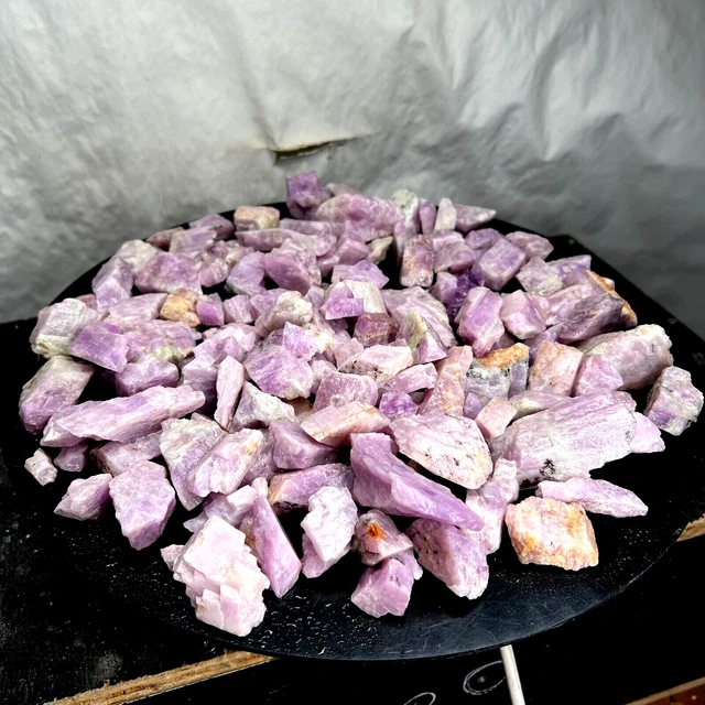 Kunzite Rough Lot 6.2Lbs Aaa Quality From Nigeria