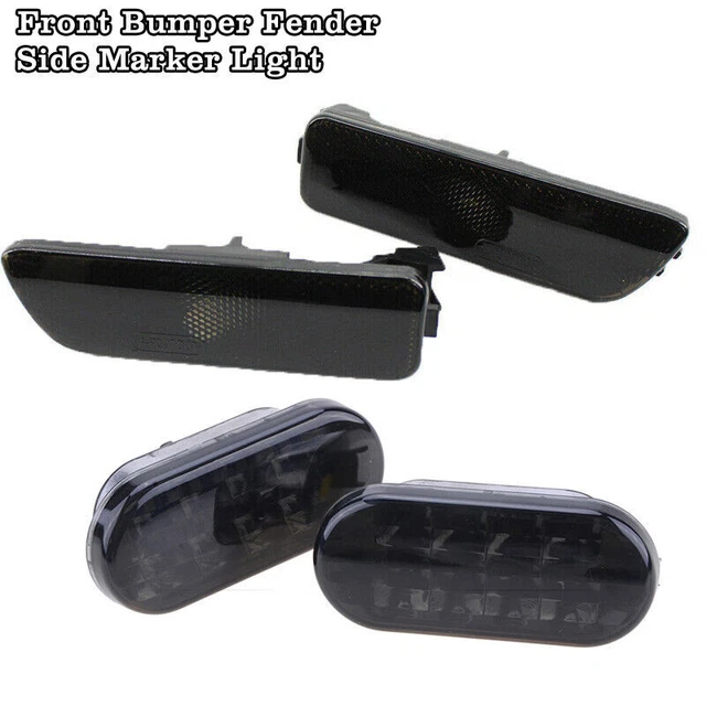 4X FRONT BUMPER Turn Signal Light Side Marker Cover For VW Golf Jetta