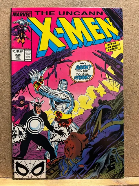 The Uncanny X-Men - #248 - Early September 1989 - Vf+/Nm