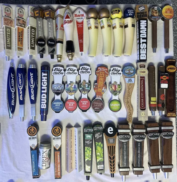 Beer Tap Handles/Toppers - PICK YOUR OWN - $20 each - VOLUME DISCOUNTS 3/26/24 2