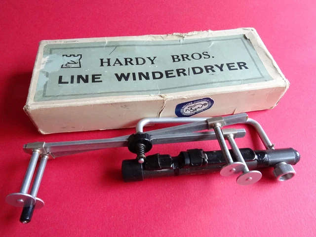 VINTAGE HARDY HOTSPUR line dryer/winder £68.32 - PicClick UK