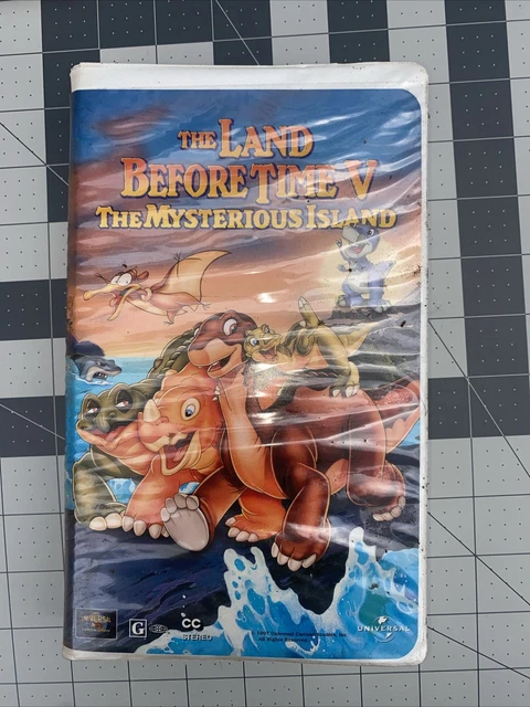 THE LAND BEFORE Time V: The Mysterious Island (VHS, 1997, Clamshell) £4 ...