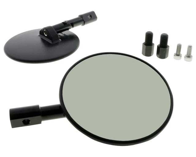 Jeu de rétroviseurs avec kit de montage SHINYO Superbike, pour embouts de guidon